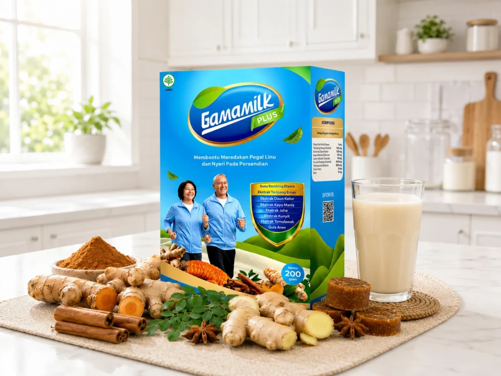 gamamilk plus dengan triple action joint formula