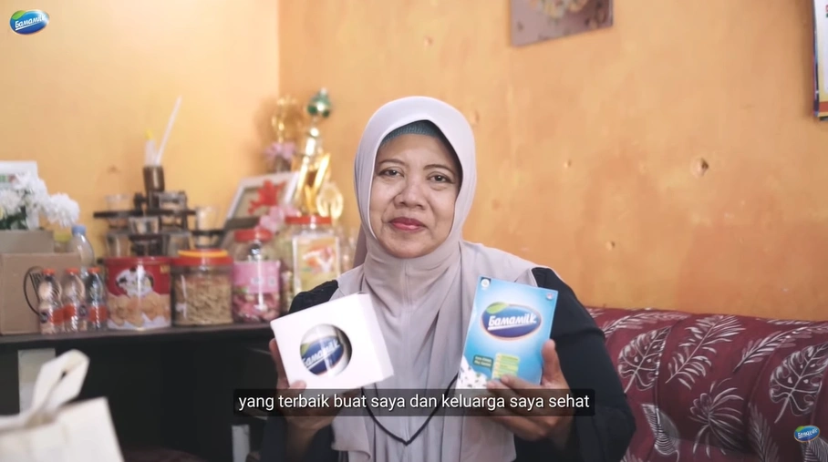 rasa syukur Bu Tuti mengenal susu Gamamilk sebagai pilihan untuk meredakan lutut yang sakit